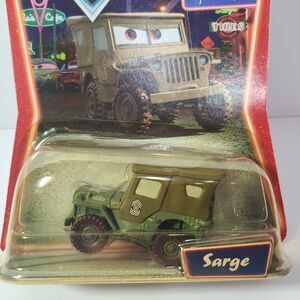 Disney Pixar Cars  Supercharged  Sarge New in box M1253